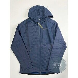 Nike Therma Navy Blue Training Running Jacket BV3998-452 Men's Size Small